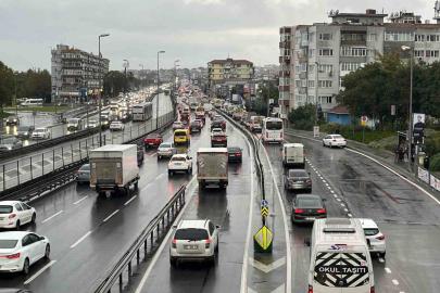 İstanbul’da trafik yoğunluğu yüzde 89’a ulaştı