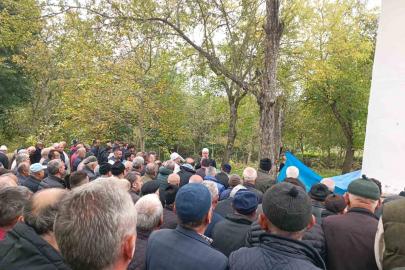 İstanbul’daki sel felaketinde hayatını kaybeden Ahmet Usta, Sinop’ta toprağa verildi