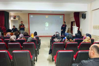 Jandarmadan velilere bağımlılıkla mücadele eğitimi