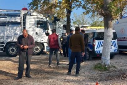 Kamyonun içinde ölü bulundu