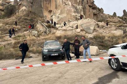 Kapadokya’da çöken peribacasının altında kalarak hayatını kaybedenlerin isimleri belli oldu
