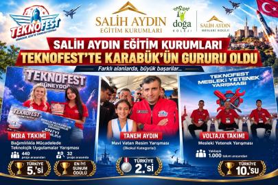 Karabüklü öğrenciler TEKNOFEST 2026’dan derecelerle döndü