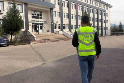 Karabük’te okul çevrelerinde güvenlik denetimleri sürüyor