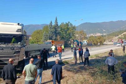 Karabük’te zincirleme kazada 1 kişi yaralandı
