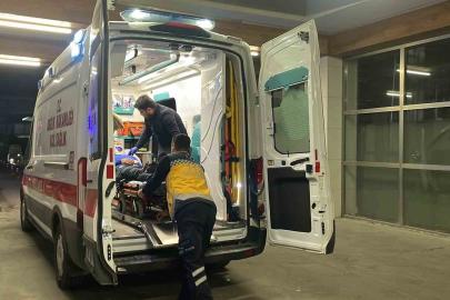 Karaman’da babasının ardından hastaneye giderken domuza çarptı