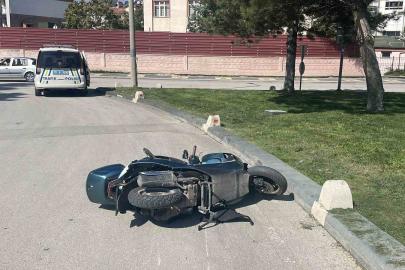 Karaman’da otomobille motosiklet çarpıştı: 1 yaralı