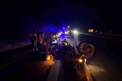 Kastamonu’da motosiklet traktöre çarptı: 1 yaralı