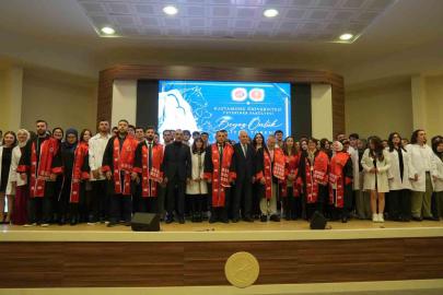 Kastamonu’da veteriner hekim adayları beyaz önlüklerini giydi