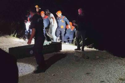 Kayıp olarak aranan çiftin otomobili uçurumda bulundu: 1 ölü, 1 yaralı