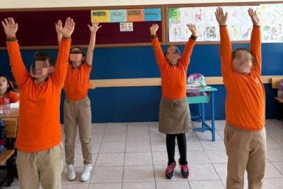 Kaynaşlı İlkokulu’nda öğrencilere fiziksel aktivite eğitimi