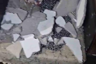 Kayseri’de evin tavanı çöktü: 75 yaşındaki kadın yaralandı