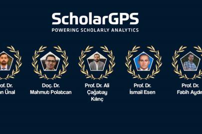 KBÜ’den beş akademisyen ScholarGPS’in dünyanın başarılı bilim insanları listesinde