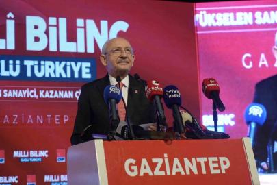 Kılıçdaroğlu, Gaziantep’te "Milli Bilinç, Yükselen Sanayi, Kazanan Çiftçi" programına katıldı
