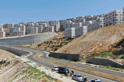 Kilis’te dron destekli trafik denetimi