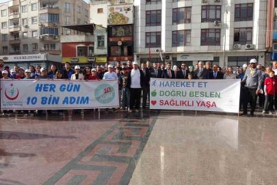 Kilis’te sağlıklı yaşam için farkındalık yürüyüşü düzenlendi