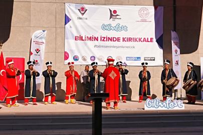 Kırıkkale’de bilim şenliği mehteran gösterisiyle başladı
