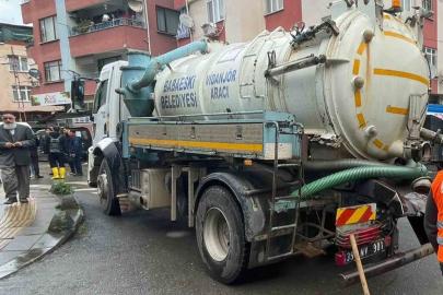 Kırklareli’den İstanbul’a sel desteği