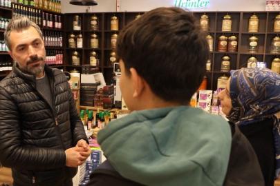 Kırşehir’de aktarlar kışa özel indirime gitti