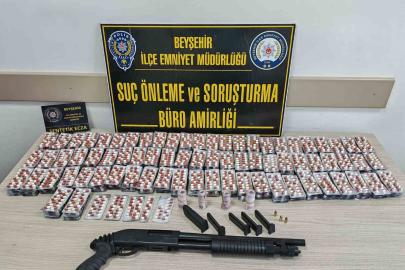 Konya’da polis ekiplerinden uyuşturucu operasyonu: 5 gözaltı