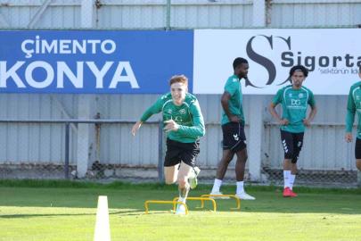 Konyaspor, Gençlerbirliği maçı hazırlıklarını tamamladı