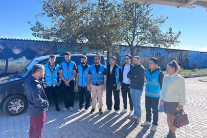 Kuşcenneti KYK öğrencilerinden sokak hayvanlarına destek