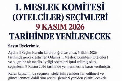 KUTO’da otelciler komitesi seçimi yenilenecek