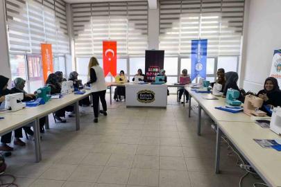 Malatya Büyükşehir Belediyesinden kadınlara yönelik dikiş atölyesi