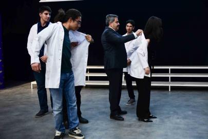 Malatya Turgut Özal Üniversitesi Tıp Fakültesi’nde beyaz önlük heyecanı