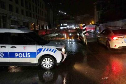 Malatya’da sağanak yağış nedeniyle altgeçit kapatıldı