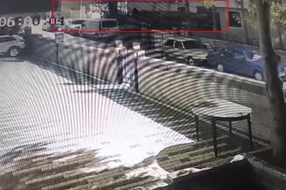 Maltepe’de 7 katlı binada meydana gelen çökme güvenlik kamerasında