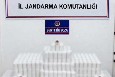 Manisa’da 42 bin 534 sentetik hap ele geçirildi