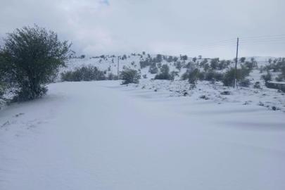 Manisa’ya mevsimin ilk karı düştü