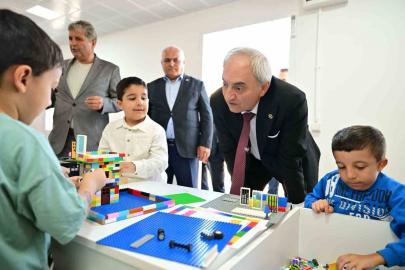 Mavi Dünya Parkı özel çocuklara destek oluyor