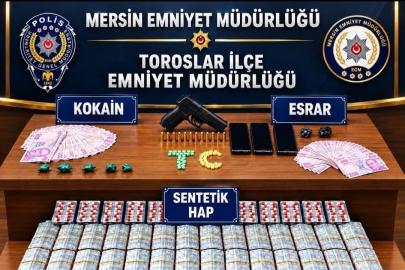Mersin’de torbacı operasyonu: 4 tutuklama