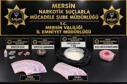 Mersin’de uyuşturucu operasyonu: 2 tutuklama