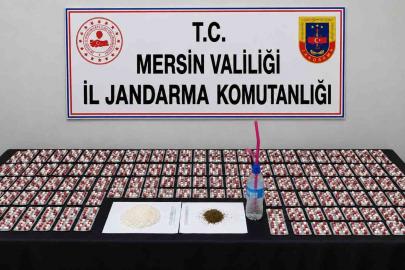 Mersin’de uyuşturucu operasyonunda 2 şüpheli tutuklandı