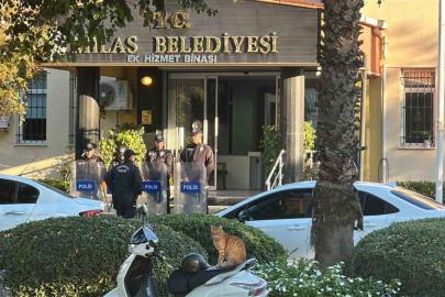 Milas Belediyesine operasyon