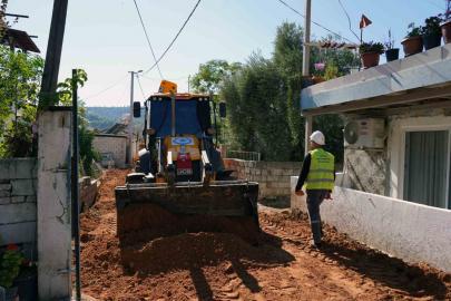 Milas Küçükdibekdere’de 5 bin 500 metrelik altyapı yatırımı