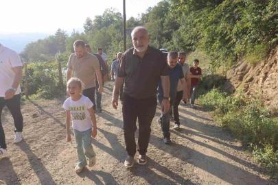 Minik Aysima istedi, Başkan Sandıkçı yaptı