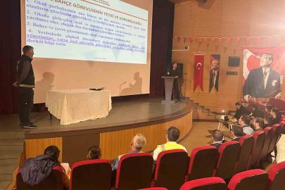 Muratlı’da okul görevlilerine "güvenlik" eğitimi