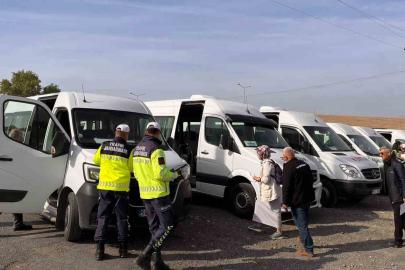 Muratlı’da okul servisleri mercek altında