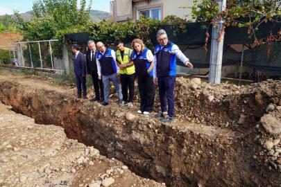 MUSKİ’den Fethiye Çatalarık’ta 2 bin metrelik kanalizasyon hattı çalışması