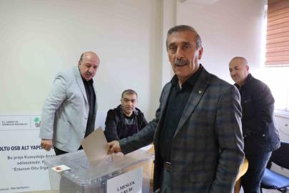 Oltu’da Ticaret ve Sanayi Odası seçimlerini Baki Karaca kazandı