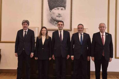 OMÜ heyeti Pekin’de Türkiye-Çin akademik iş birliklerini görüştü