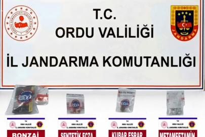 Ordu’da jandarmadan uyuşturucu operasyonları: 26 şüpheli yakalandı
