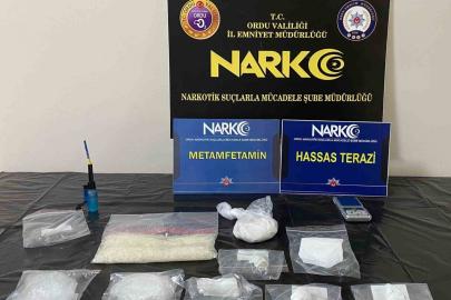 Ordu’da uyuşturucu operasyonunda 1 tutuklama