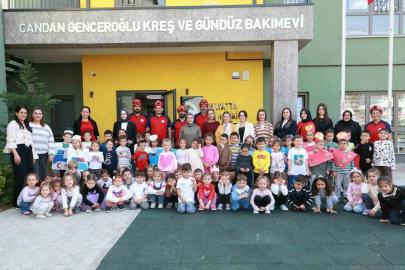 Osmangazi’de kreş öğrencileri afetlere karşı bilinçlendirildi