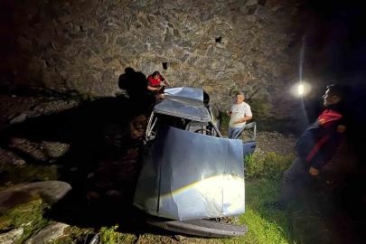 Osmaniye’de otomobil köprüden uçtu: 1 yaralı