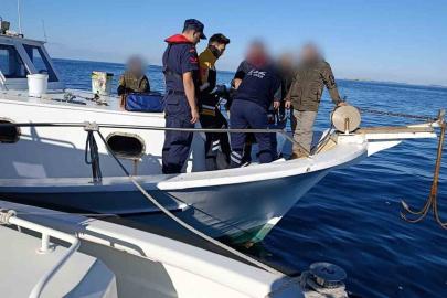 Özel teknede rahatsızlanan vatandaşa tıbbi tahliye