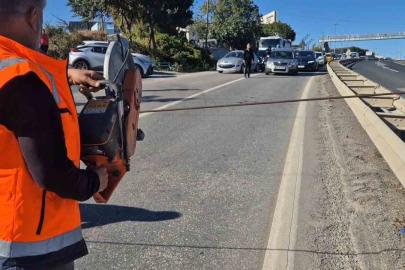 Polis yolu kesti, herkes merakla izledi; gerçek, saniyeler sonra ortaya çıktı